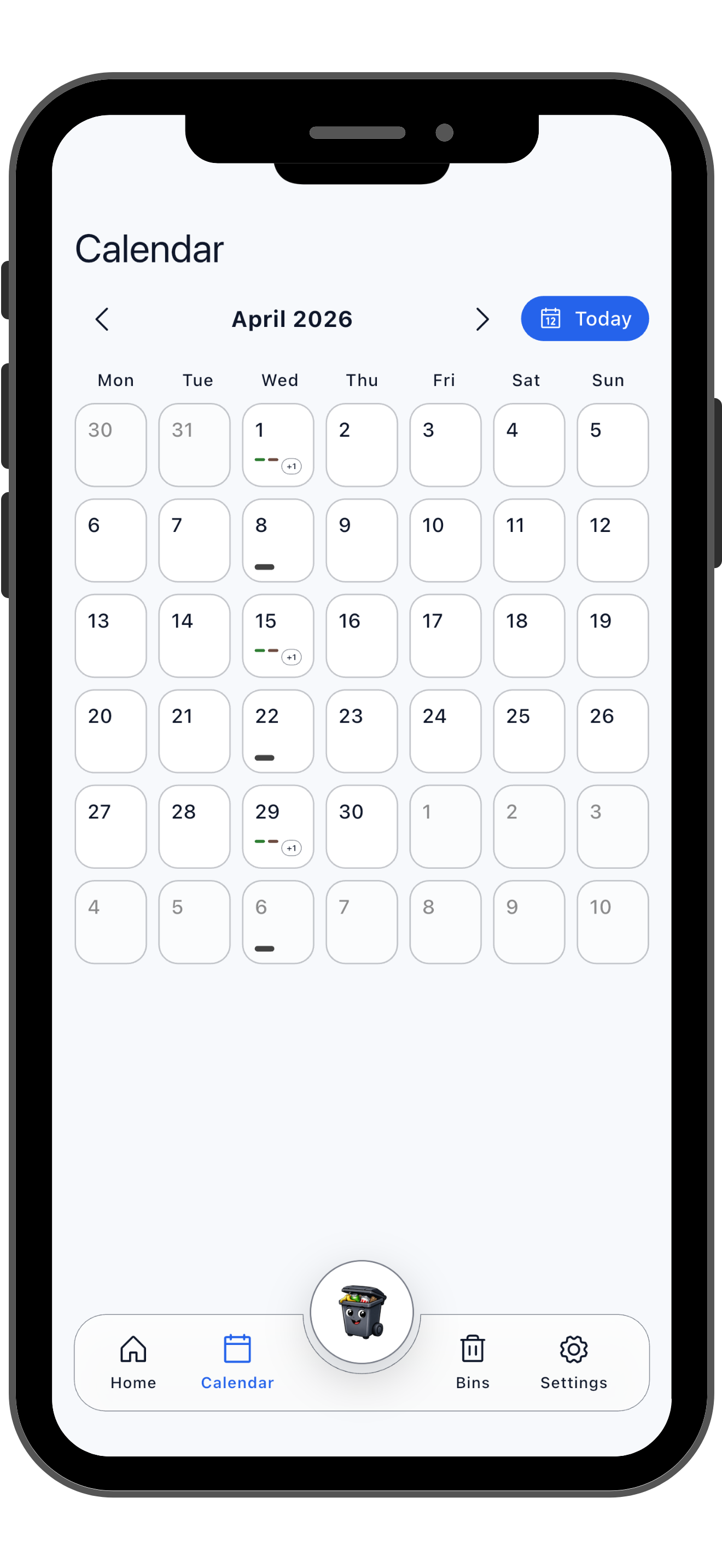 BinThere app screenshot