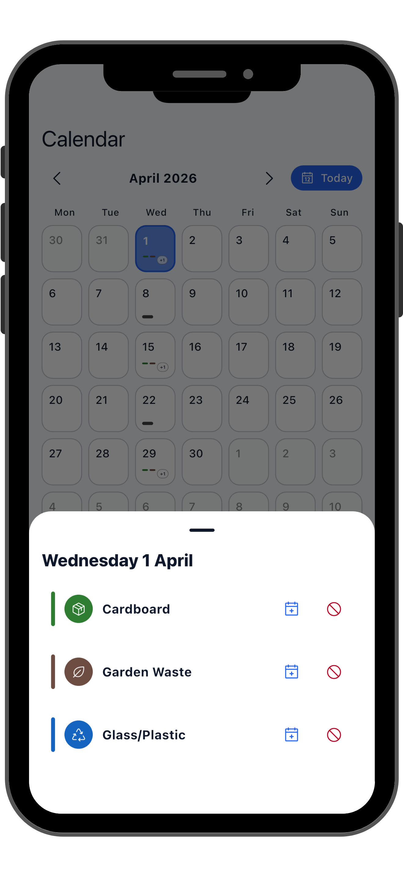 BinThere app screenshot